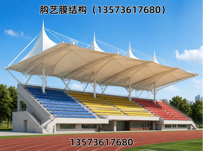 昌乐县张拉膜景观展示图