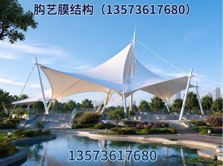 昌乐县膜结构加油站展示图